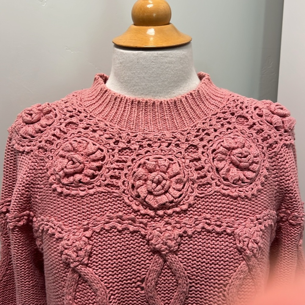 Gorgeous Pink Knit Sweater